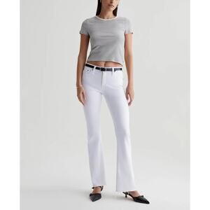 AG Angel Low Rise Bootcut Jean - Pearl White NWT SIZE 27 29